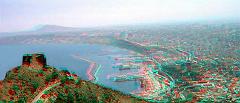 ANAGLYPHE PANORAMIQUE DE SANTA CRUZ DU 06 2006